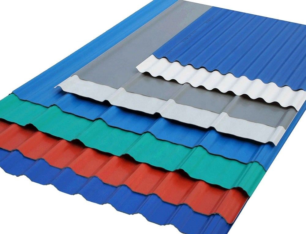 Heavy Duty Zinc Coated Standard Size Corrugated Steel Roof Sheets