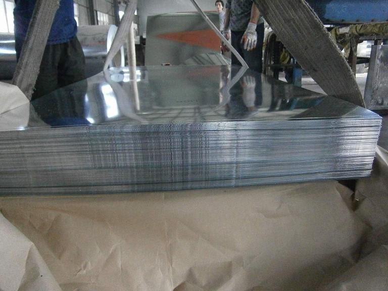 Big Spangle For Outer Walls Hot Dipped Galvanized Zinc Steel Sheet / Sheets