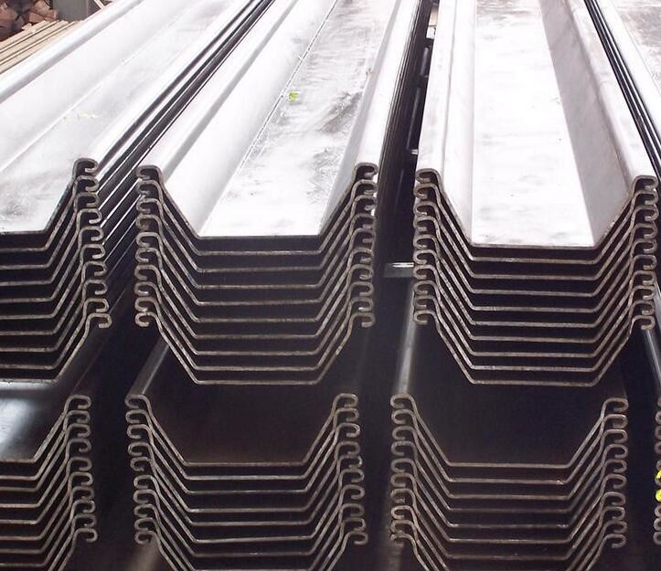 Cold Rolled U Type Steel Sheet Pile EN10249-1 / EN10249-2 Different Specification