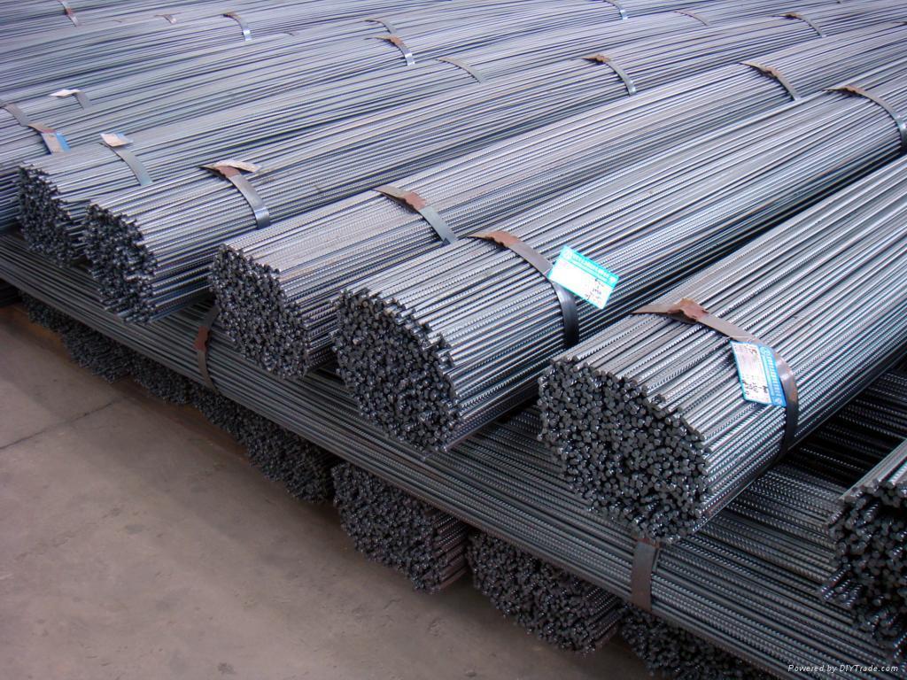 ASTM A615 GR Building industry Deformed steel bar, steel rebar of long Mild Steel Products