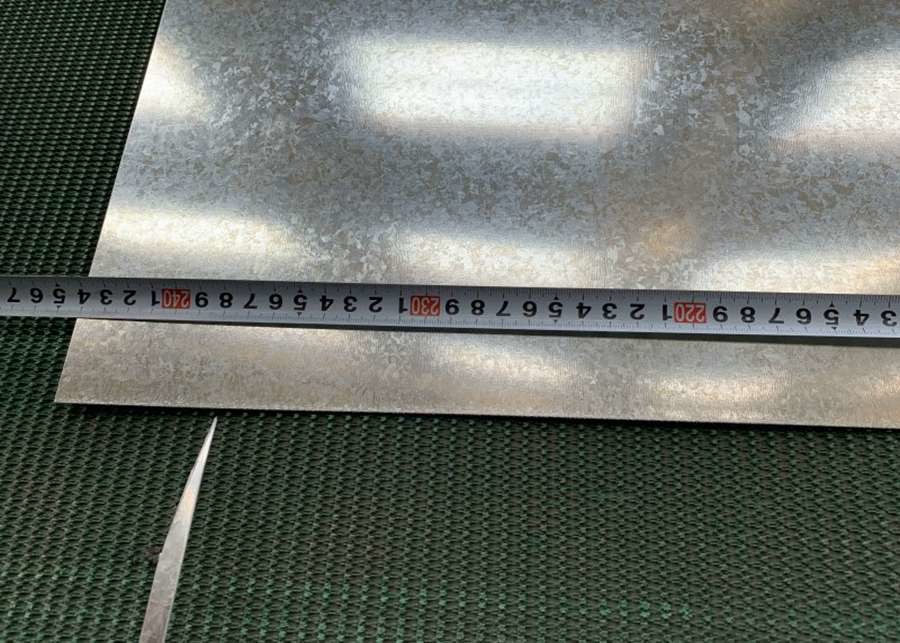 1250mm Width  Big Spangle For Outer Walls Hot Dip Galvanized Zinc Sheets