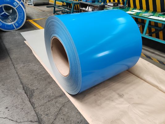 PE Coated Steel Rollings Coils With Chromic Acid Surface Treatment ID 508/610mm